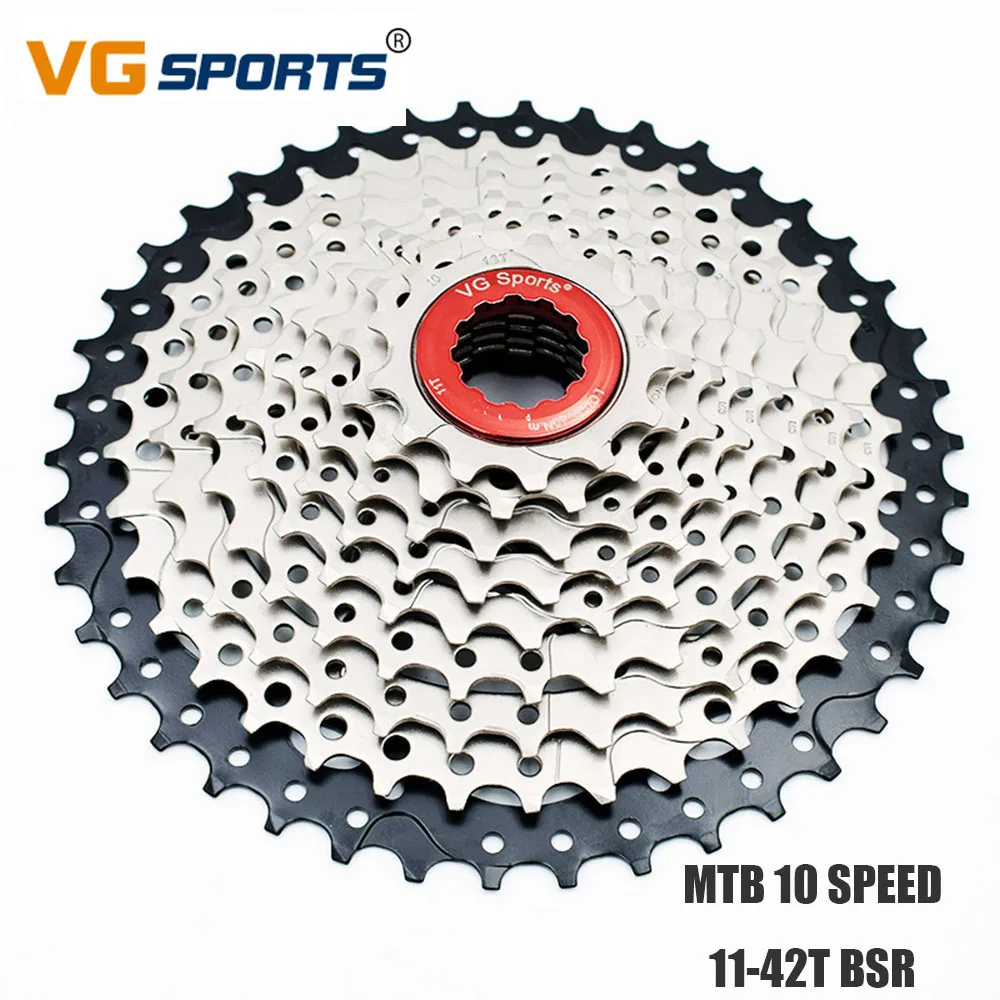 MTB кассета Звездочка 10 скоростей 42 т для Shimano Sram велосипед свободного хода cdg cog 10 S 10 V 10 велоцидады 42T велосипедный маховик VG спортивный