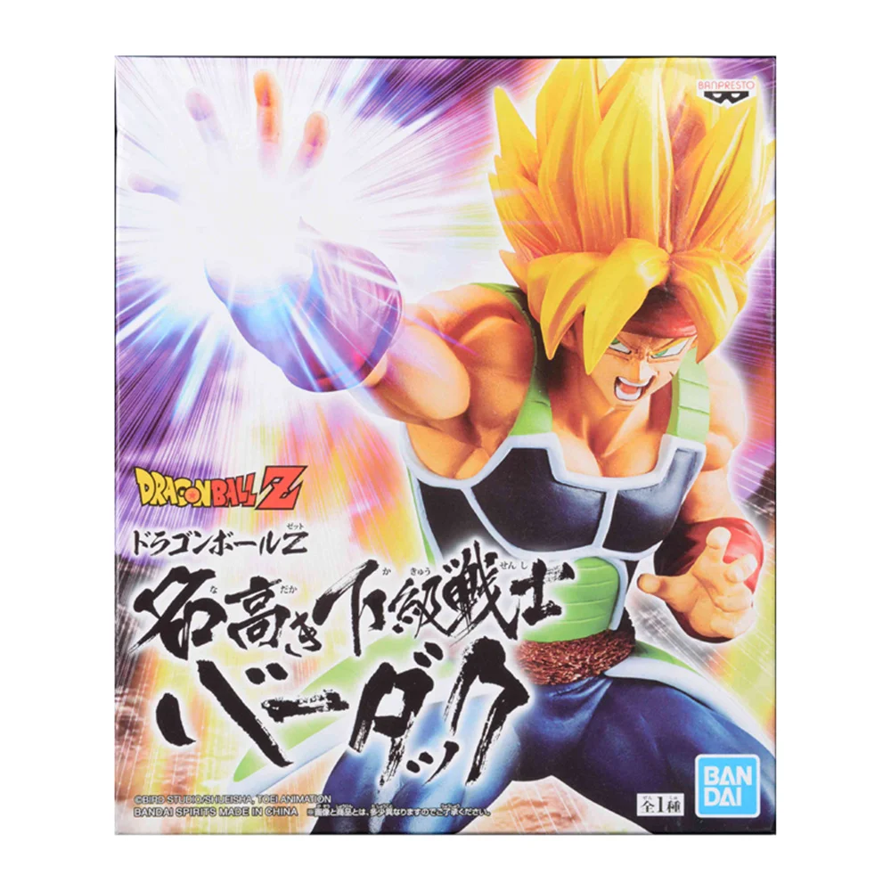 

Bandai Dragon Ball Z Burdock Well-known junior fighters Super Saiyan Figure Model Anime Collect Doll PVC Toy 17cm