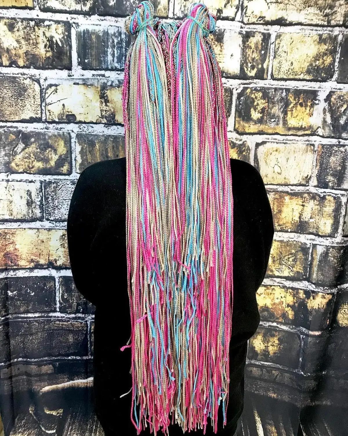 Синтетические плетеные волосы 24 стойки/упаковка богиня коробка для наращивания