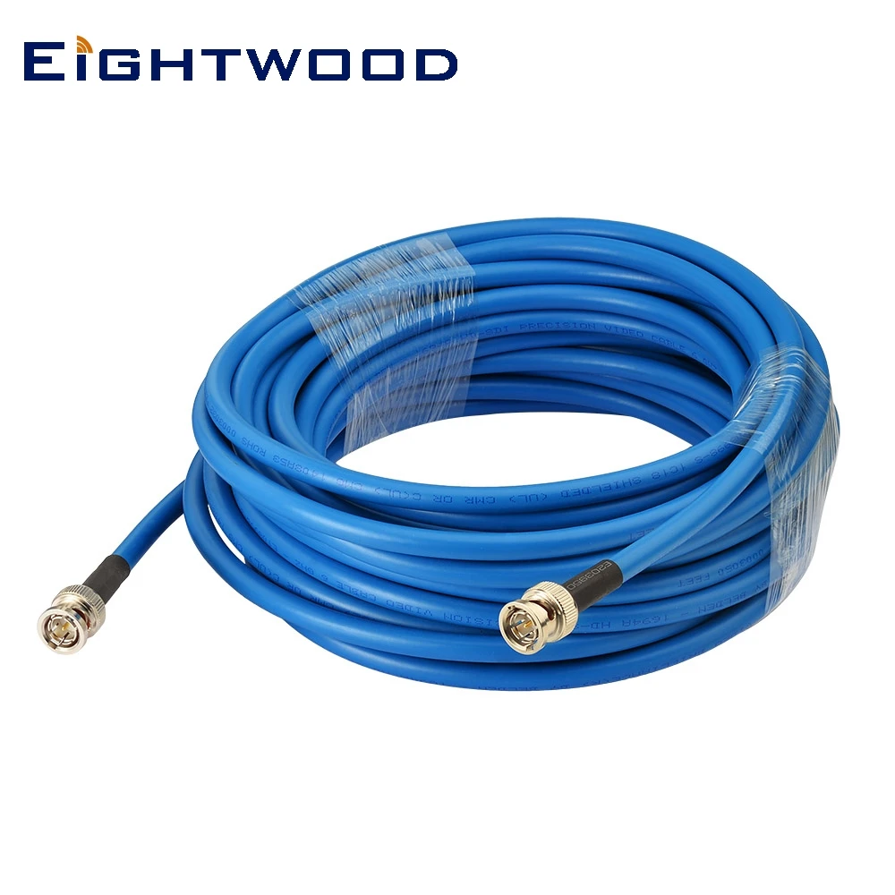 Eightwood 3G 6G HD SDI Кабель BNC кабель со штыревыми соединителями на обоих концах для