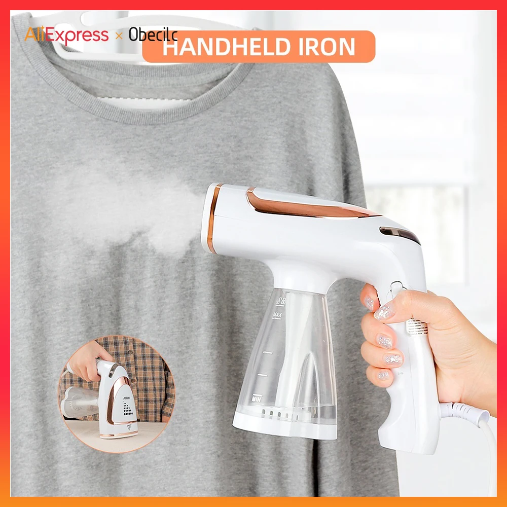 

Portable Handheld Iron Steamer Foldable Travel Garment Steamers Household Clothes Dryer Vertical Fast-Heating For Clothe Ironing