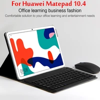 case for huawei matepad 10 4 wireless bluetooth keyboard bah3 w09 bah3 al00 10 4 tablet magnetic stand cover funda