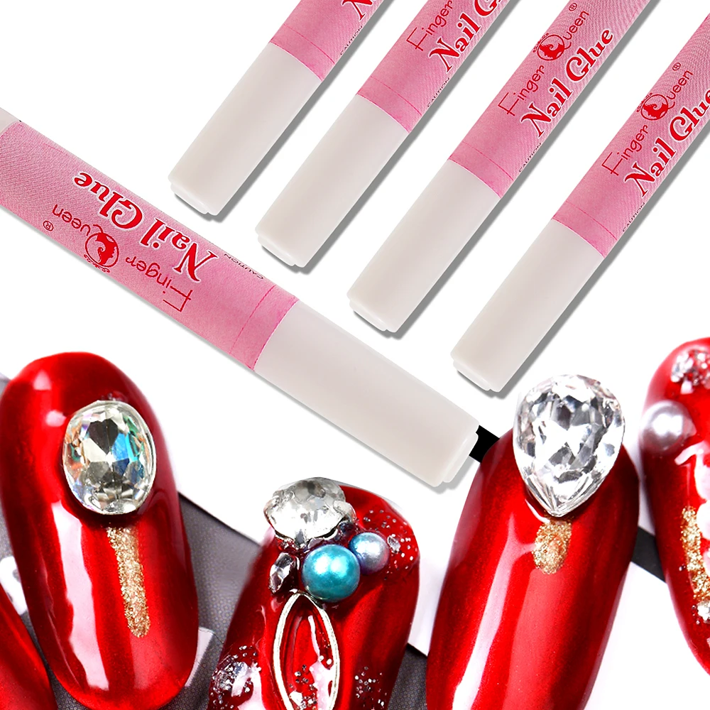 10 шт. 2 г клей для ногтей профессиональный подходящий акриловый стразы