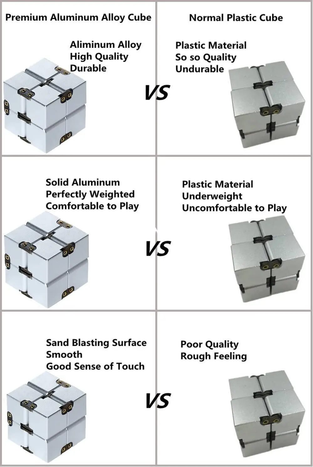 Игрушка-антистресс ручная настольная с крутым чехлом волшебный куб