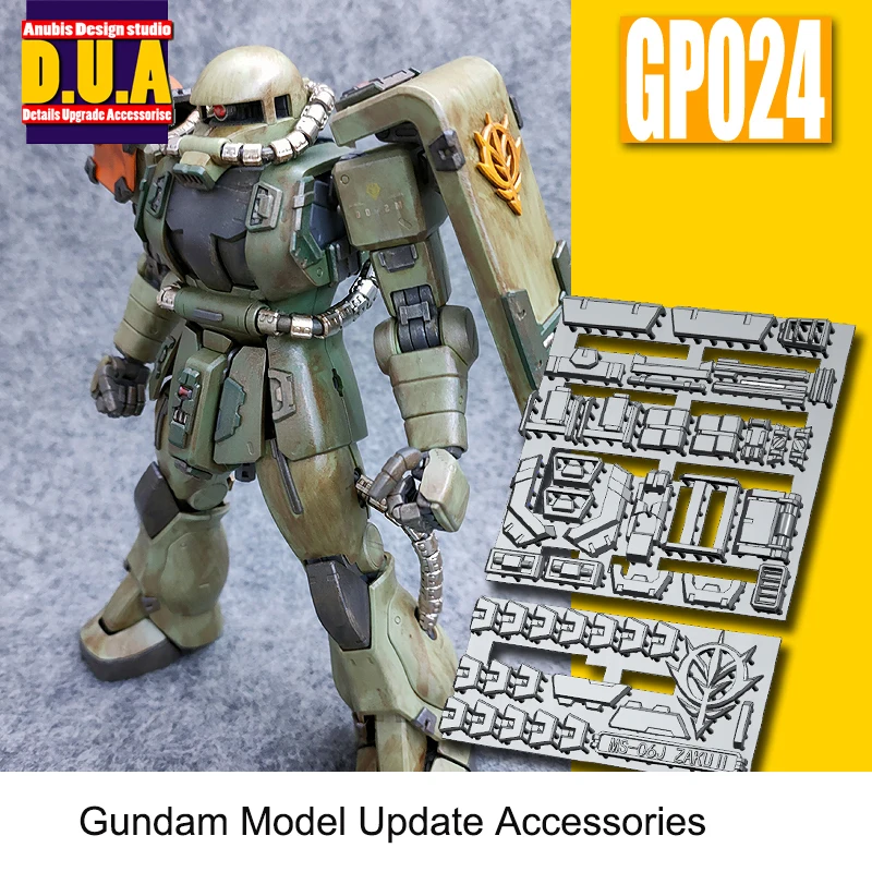 

Gundam Detail Modification/Supplement/Update Accessories MG Zaku General GP024