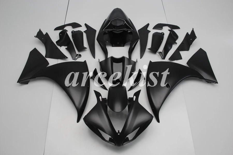 

New ABS Motorcycle Full Fairings kit fit for YAMAHA YZF-R1 2013 2014 13 14 R1 Body set Black matte