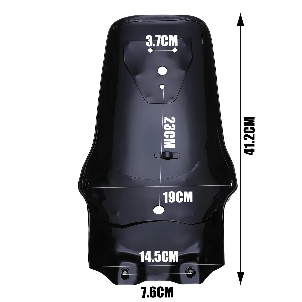 Черное металлическое заднее крыло Cruiser Chopper Bobber Cafe Racer для Honda Shadow 600 VLX DLX VTX 1300 1800 1