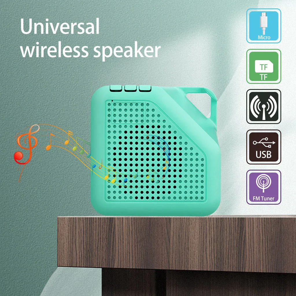 30 # Беспроводная bluetooth-колонка s HIFI портативный цветной светодиодный светильник