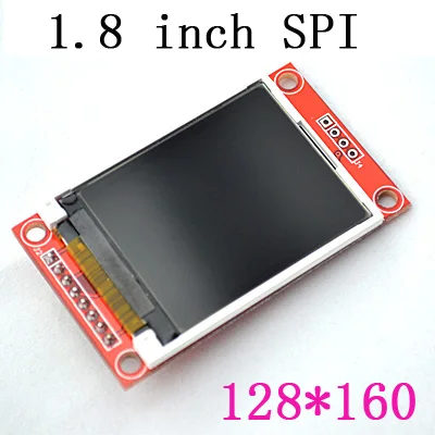

2pcs/4pcs.6pcs 1.8 Inch T-F-T Module LCD Display Module SPI Serial Port 51 Driver 4 IO Driver TFT