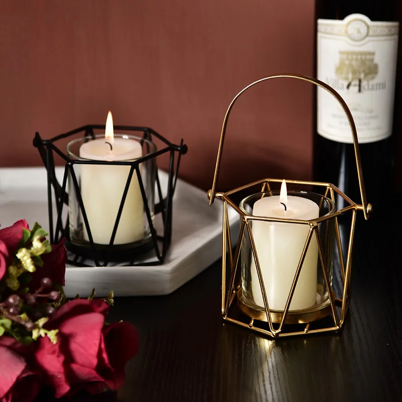 Веселый горячо классический простой современный дизайн подсвечник подарок