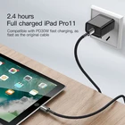 Кабель USB C-Type C для Macbook Pro 5A PD 100 Вт, USB 3,1 Gen 2, быстрый кабель USB C для Samsung S10 Note20 PD 3,0, кабели QC