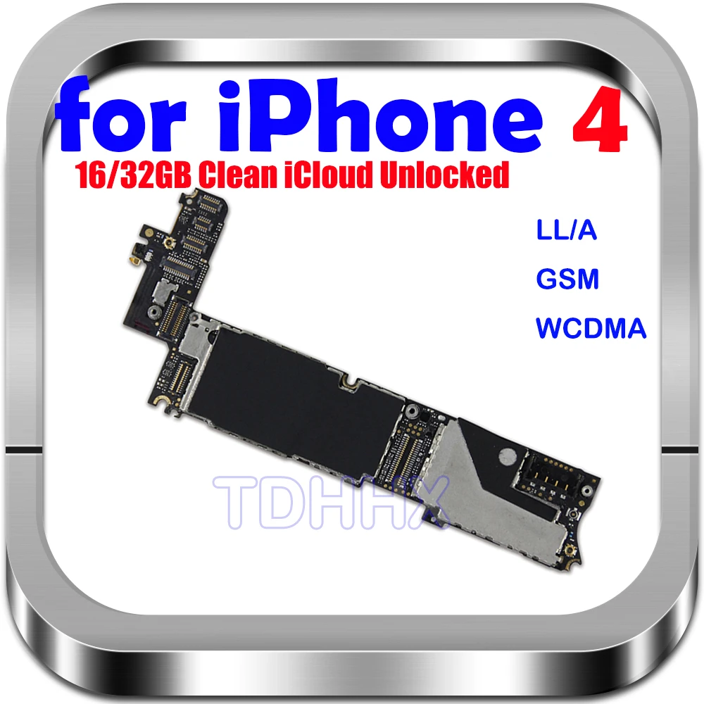 16 Гб/32 ГБ для iphone 4 4g материнская плата разблокирована и хорошего качества с