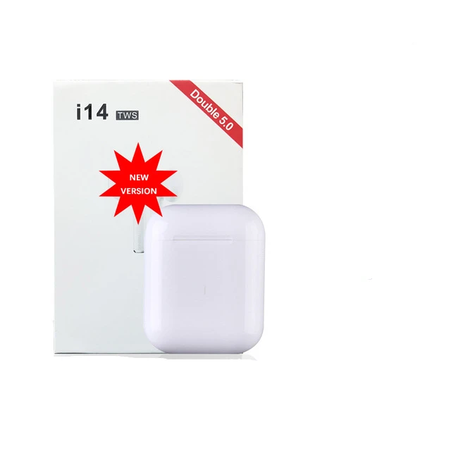 i14 standard I14 TWS беспроводные наушники Hifi Bluetooth 5,0 наушники, гарнитура для видеоигр шум отмена воздуха точка гарнитура наушники с Micr pk i30 tws - Цвет: i14 standard