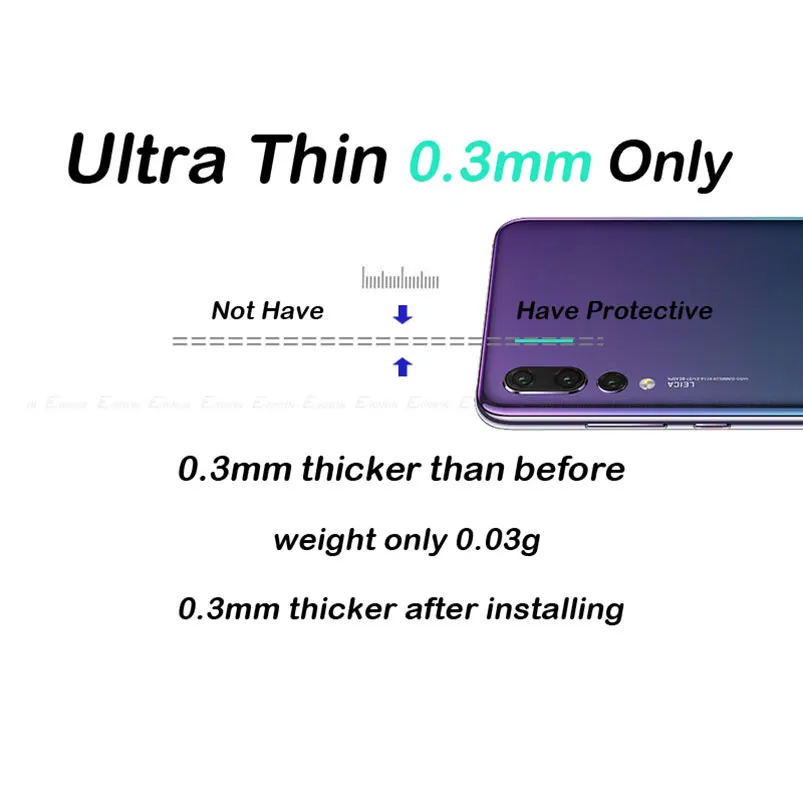 Для Huawei Y9 2019 mate 10 lite 9 Pro задняя камера Объектив Закаленное стекло Защитная пленка