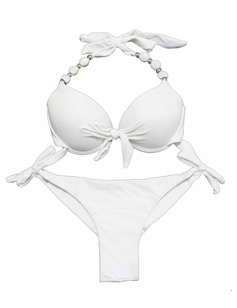 

EONAR Push Up Bikini 2021 Women Bandage Swimsuits Brazilian Cut Bottom Bikini Set Bathing Suits maillot de bain femme Swimwear