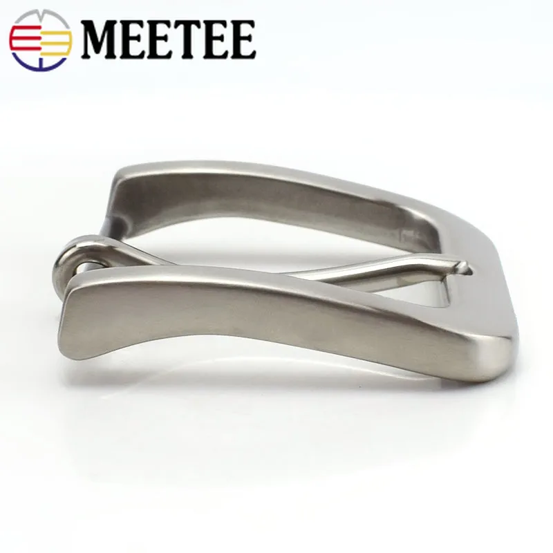 1Pc Fashion 40mm Stainless Steel Men Belt Buckles Metal Pin Buckle For Belts 37-38mm DIY Leather Craft Jeans Accessories YK137 | Дом и сад