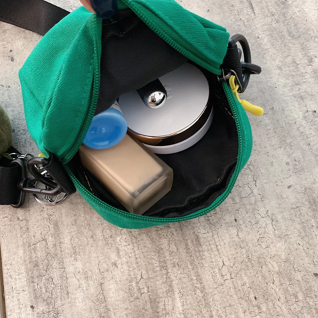 Женская универсальная милая маленькая квадратная сумка Холщовая Сумка через