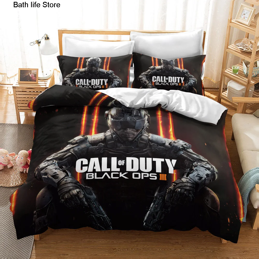 

Call of Duty Warzone Bedding Set Single Twin Full Queen King Size Game Bed Set Aldult Kid Bedroom Duvetcover Sets 3D Print 020