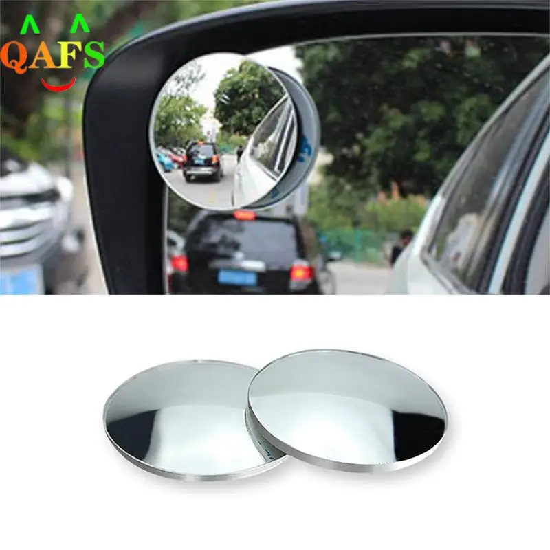 

2PCS Car 360°Rotatable Blind Spot Mirror Side Rearview Parking Blindspot Mirror