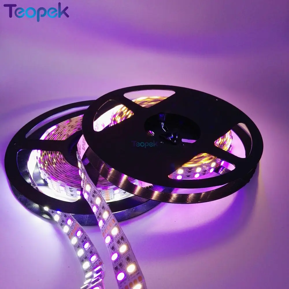 Двухрядные гибсветодиодный светодиодные ленты 5050 RGBW RGBWW RGB холодный белый теплый