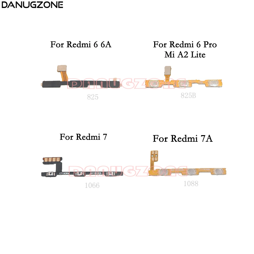 Кнопка включения/выключения звука кнопка выключения гибкий кабель для Xiao mi Red 6 7 6A