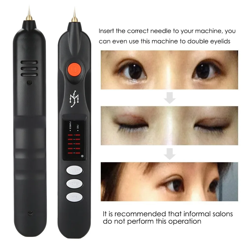

Professional Face Spot Remover Magic Pen Freckle Wrinkle Mole Tattoo Removal Pen Ionic Instrum Multi-functional Facial Beauty