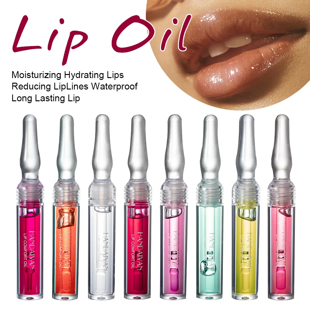 

New Lip Gloss Lip Oil Moisturizing Hydrating Lips Reducing Lip Lines Waterproof Long Lasting Lip Care Makeup Makeup Cosmetics