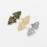 retro silver bronze alloy scarf sweater cardigan clips decoration hook clasp fur coats clothing buckle party jewelry accessories