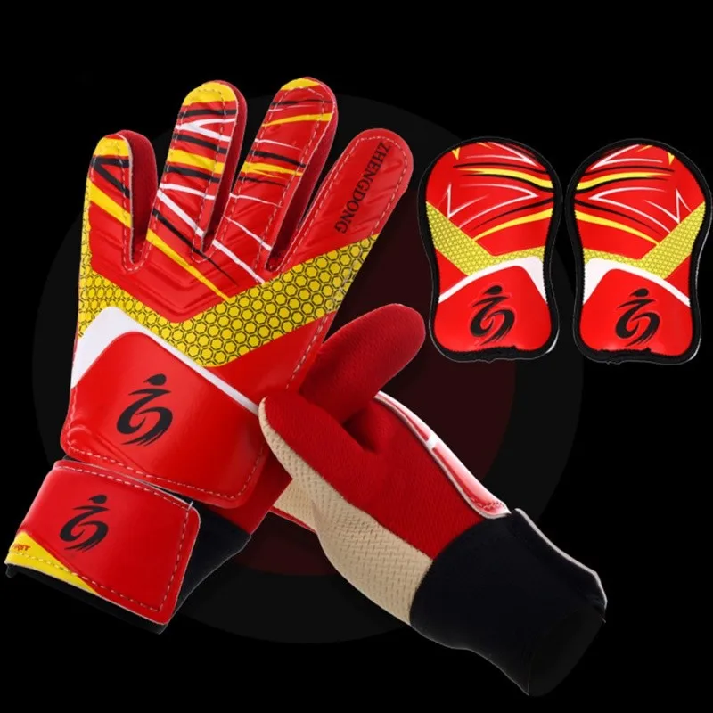 

gloves gloves goalkeeper soccer goalkeeper gloves Football breathable wear soccer quality child Rubber high gloves goalkeeper go