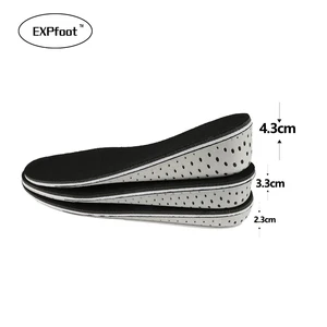 Стельки из пены с эффектом памяти для мужчин и женщин, увеличение высоты