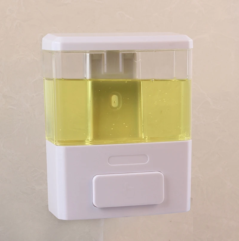 

350ml Single Liquid Soap Dispenser Wall Mount Lavatory Bath Shower Accessories