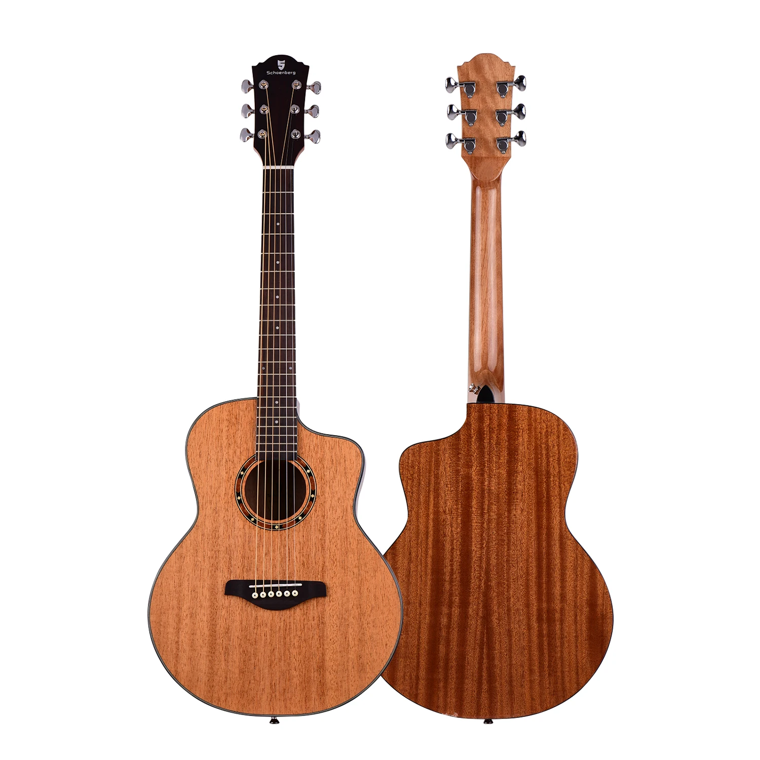 Акустическая гитара 40 дюймов красного дерева Материал с гитарного кофра ремень