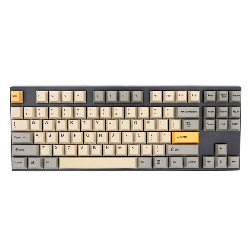 Набор клавиатур Cherry profile Dye Sub Keycap Set Толстая клавиатура из ПБТ пластика gh60 xd60 xd84 cospad tada68 rs96 zz96 87 104 fc660