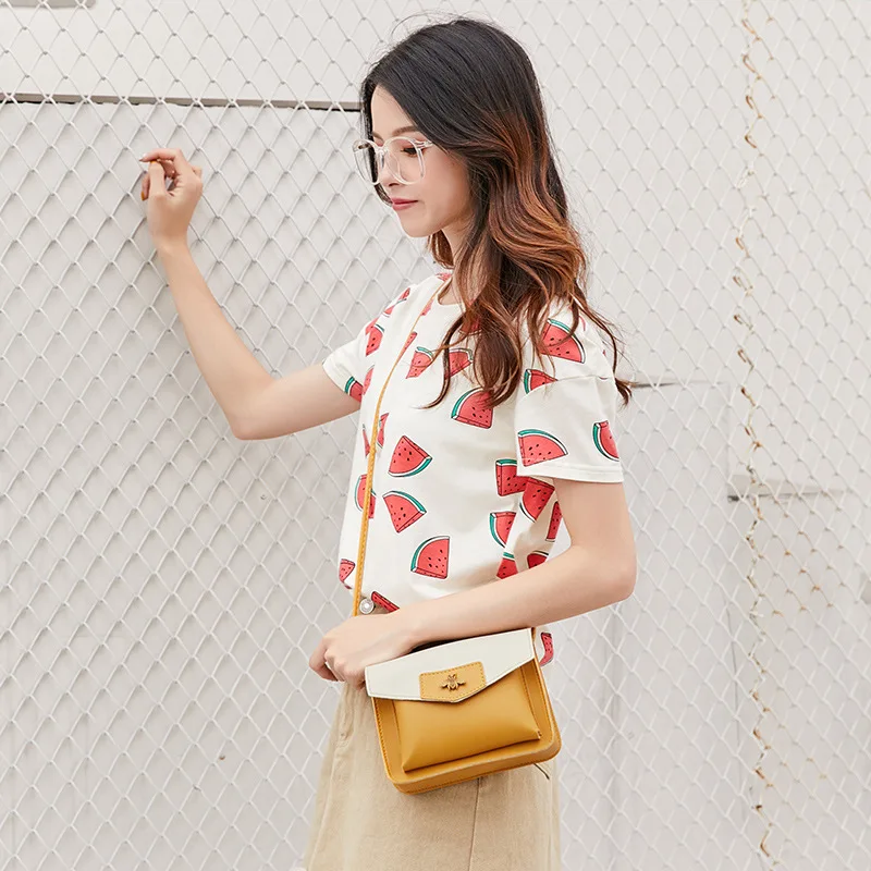 Сумка слинг для женщин модный дизайнерский мессенджер на ремне сумочка