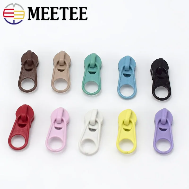 Слайдеры на молнии Meetee карамельных цветов 50 шт. 3 # для нейлоновых застежек