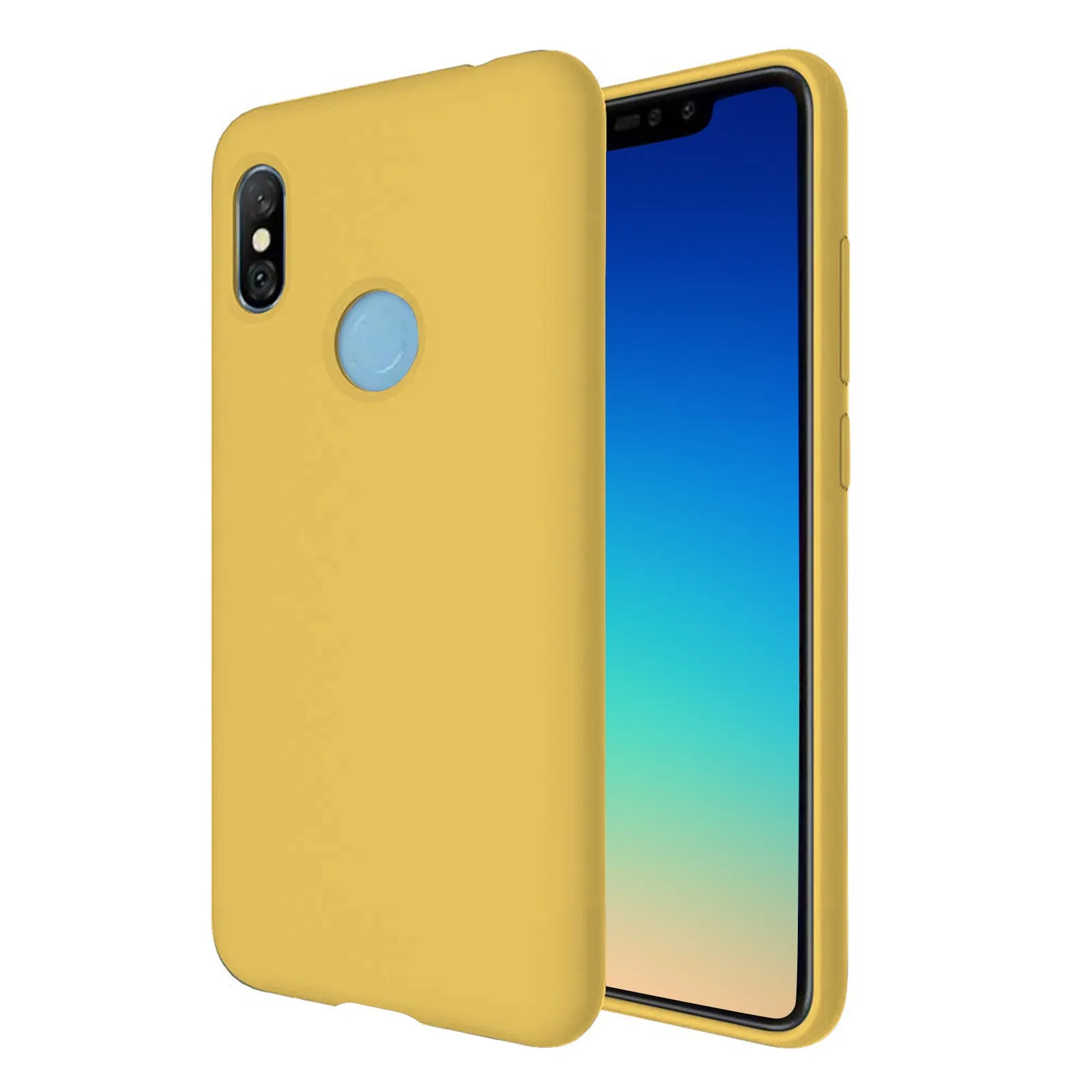 TBOC Чехол для Xiaomi Redmi Note 6 Pro [6 26 &quot] жесткий силиконовый чехол с низким зазором