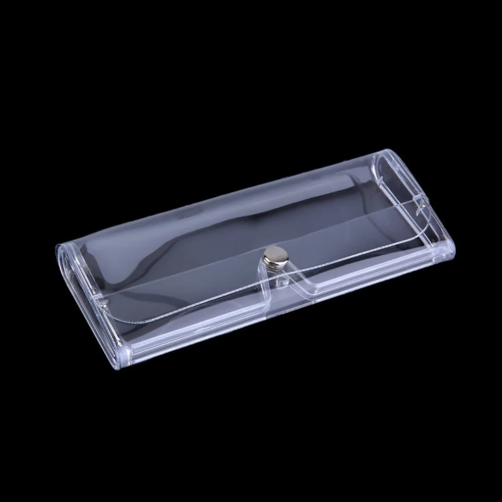 Прозрачный ПВХ глаз очки коробка свет протектор чехол Carry Box аксессуары простой и