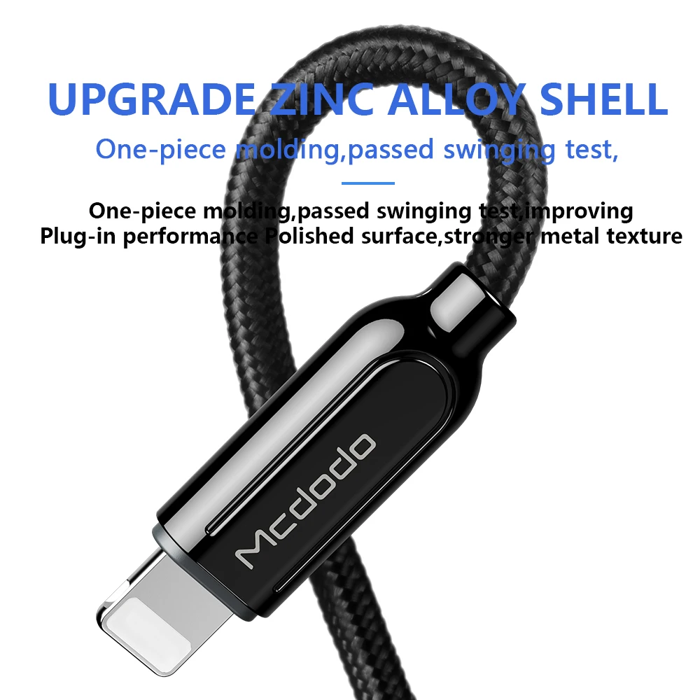 USB Type C PD кабель Mcdodo 36 Вт для iPhone lightning X XR XS Max 8 Plus 11 Pro IOS13 Быстрая зарядка передачи