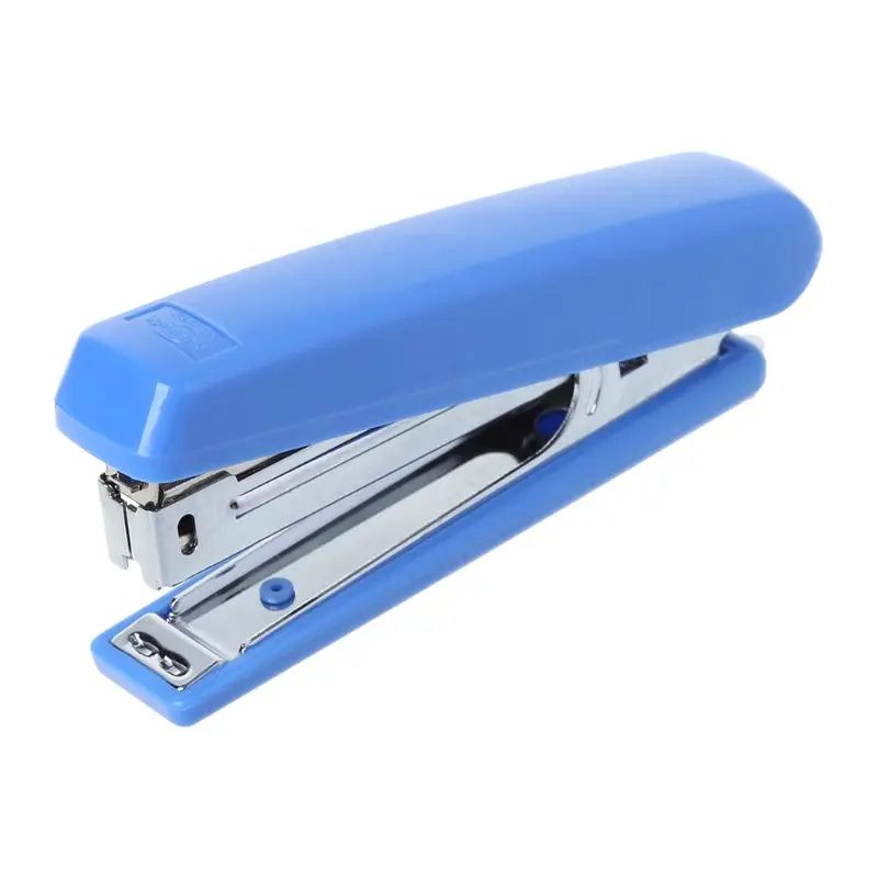

Portable Metal Manual Stapler Uses No.10 Staples Desktop School Office Supplies