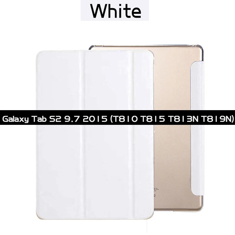 SM-T810 SM-T815 Смарт-крышка для samsung Galaxy Tab S2 8,0 T710 T715 T719 9,7 T810 T815 T813N T819N Fundas из искусственной кожи с автоматическим включением и сна - Цвет: SM-T810 SM-T815