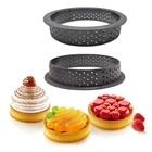 Форма для торта, мусс, кольцо, форма для выпечки французского десерта, круглая, квадратная, кольцо для пирога, кондитерские изделия, инструменты для украшения торта, кухонные аксессуары