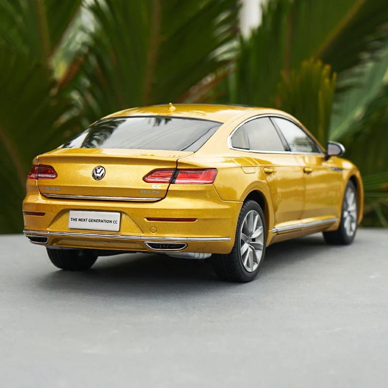Высокое качество 1:18 VW CC модель сплава, имитация литого металла модель седана, изысканная коллекция подарков