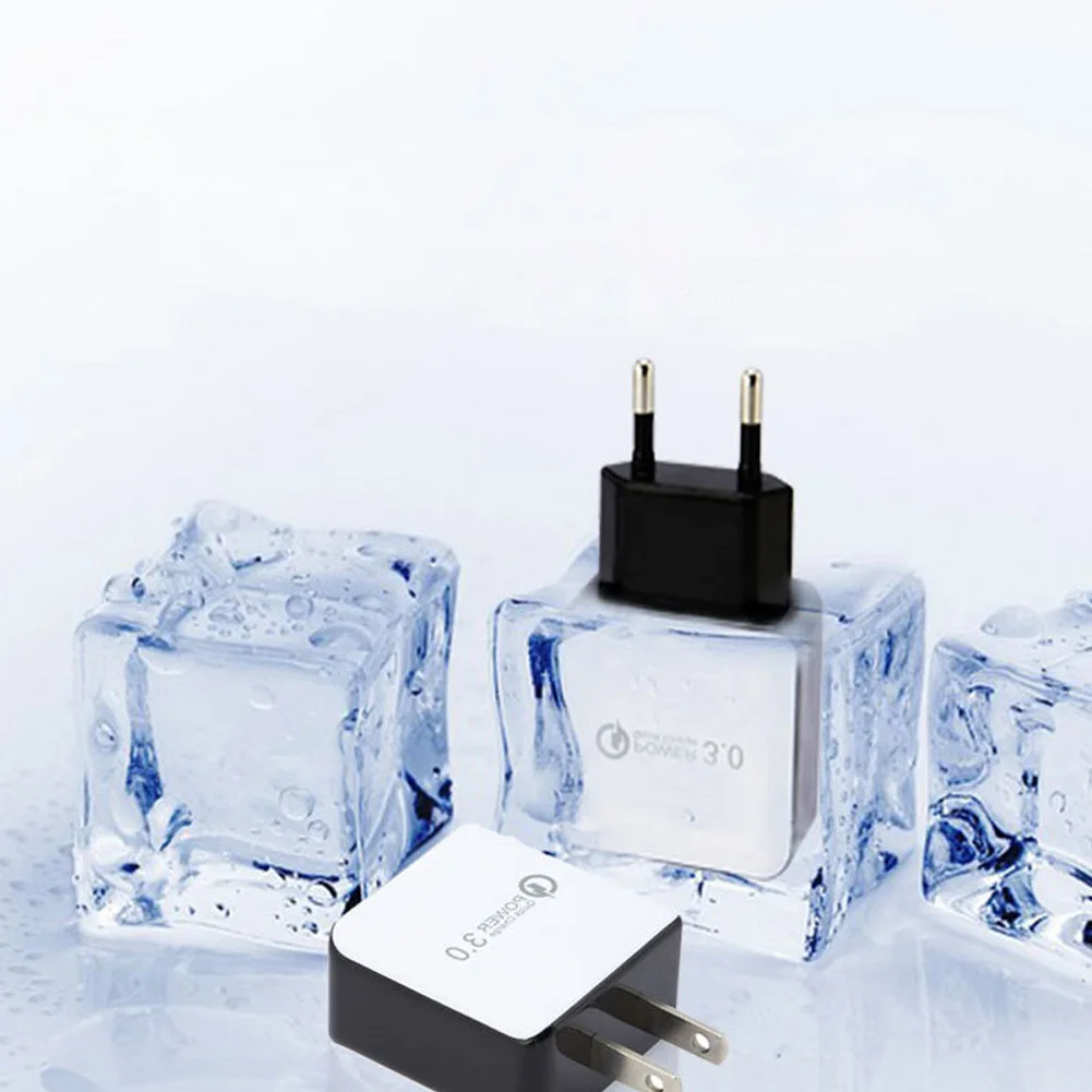 Быстрое зарядное устройство 18 Вт быстрое 3 0 настенное USB с вилкой для ЕС и США