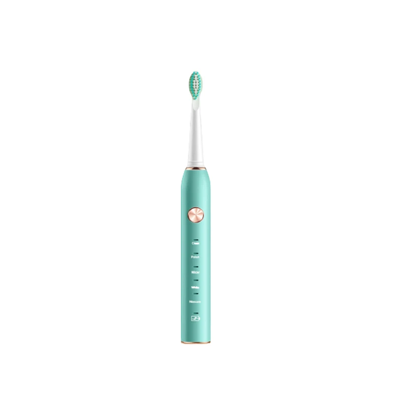 

Autocure 2020 5-speed Adjustment 7-level Waterproof Electric Toothbrush USB Charging Dual Brush Head Sonic Electric Toothbrush
