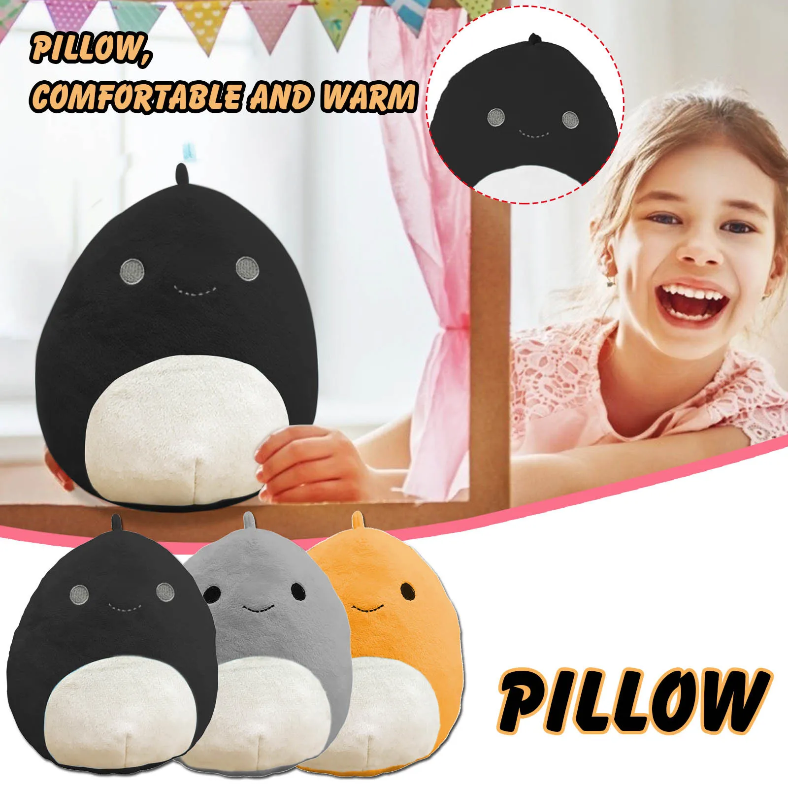 

Children's toys 3D dinosaur shape pillow soft waist pad plush stuffed toy decoration gift adult pillow плеве игѬђки 40*