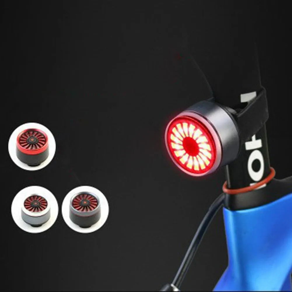 

Bicycle Taillight USB Smart Brake Sense Light Auto StartStop LED Light IPX65 Cycling Taillight Bike Rear Light Accessories