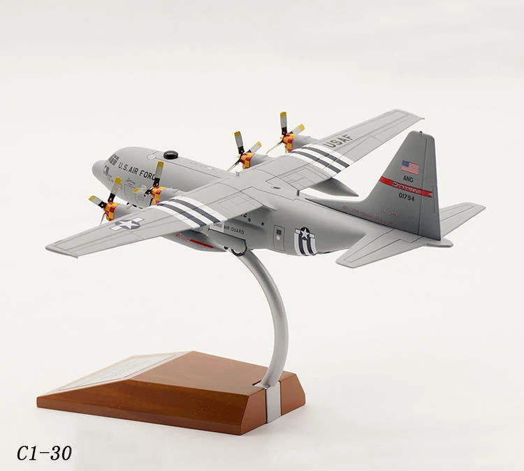 Fine 1/200 готовая воздушная C 130H транспортная модель из сплава Коллекционная