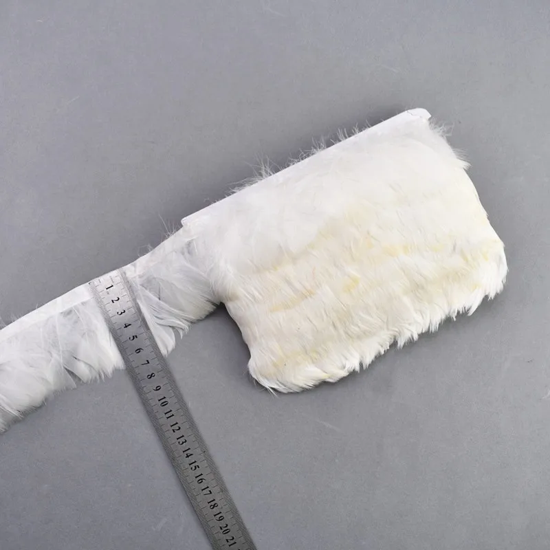 1 метр белые перья фазана утка индюк страусиные бахрома планки гусиные для