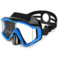 2020new scuba full mask anti fog waterproof underwater swim glasses men women diving mask snorkeling deep diving three windows