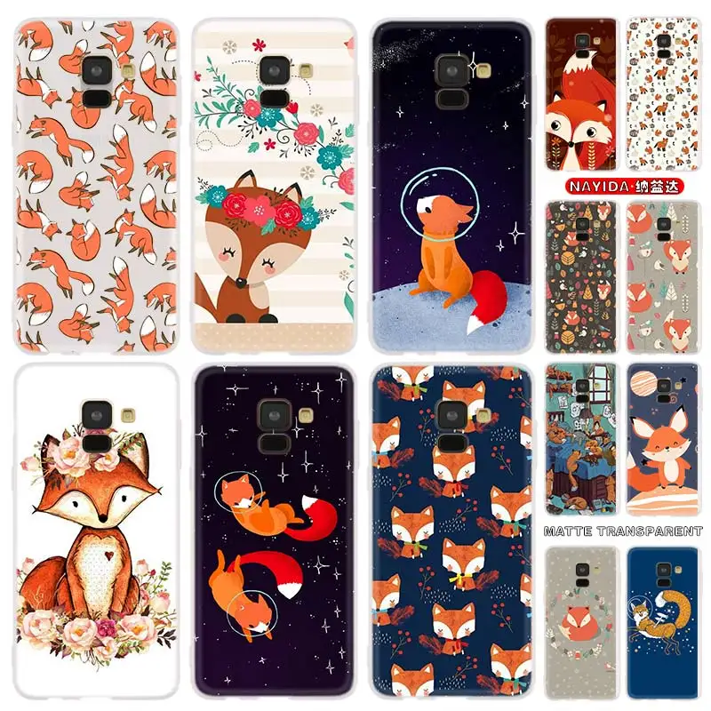 Чехол для телефона Samsung Galaxy J6 J8 J5 J7 J4 Plus 2018 2016 2017 Европейский Prime Pro CORE Cover Star Fox Space Moon